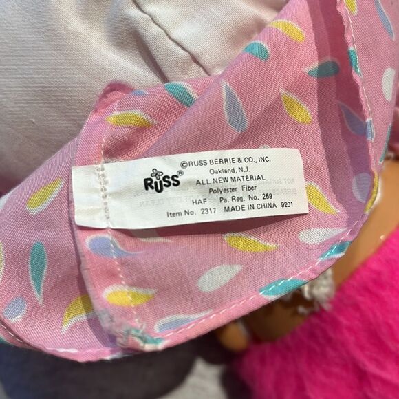 RUSS Troll Doll Kidz Happy Birthday Pink Hair - Picture 6 of 8